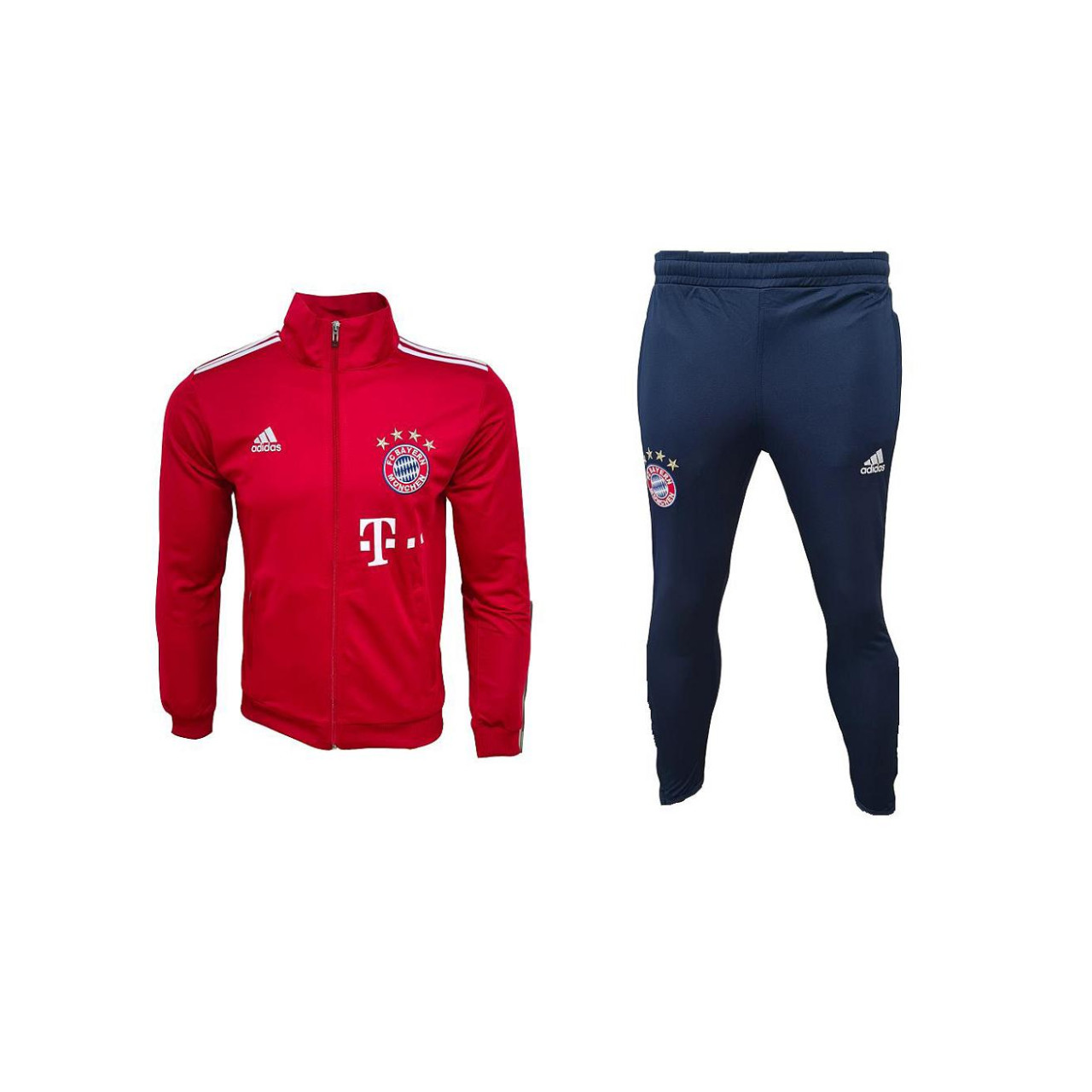 Мъжки спортен екип Adidas Bayern Munchen Red Dark Blue